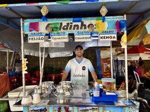 Márcio acompanha as festas populares em Maceió e agradece à prefeitura: “A gente começou ganhando e ainda tem o São João Massayó por vir.”