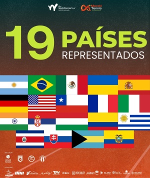 Competição internacional de tênis movimenta economia local