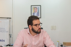 Secretário destacou relevância dos professores para o futuro da educação. Foto: Ascom Semed