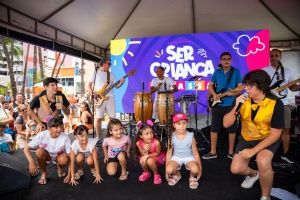 A energia contagiante da Banda Lupi encerrou o dia com música e animação. Foto: Diogo Canuto/Secom Maceió