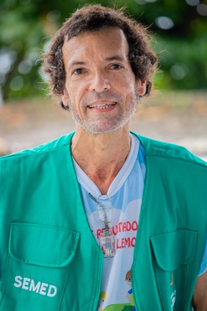Técnico de Educação Ambiental e Sustentabilidade, Ademir João. Foto: Hilderlan Oliveira