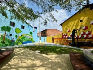 Praça Santa Terezinha. Foto: Cortesia.