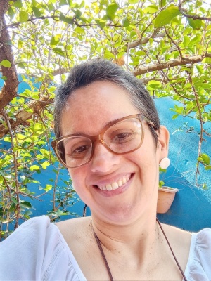 Já a professora Wilaminni Sampaio acredita que o professor é aquele que faz do simples ao extraordinário em sala de aula. Foto: cortesia