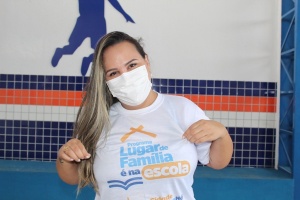 Secretária adjunta de Educação, professora Emília Caldas. Foto: Ascom Semed