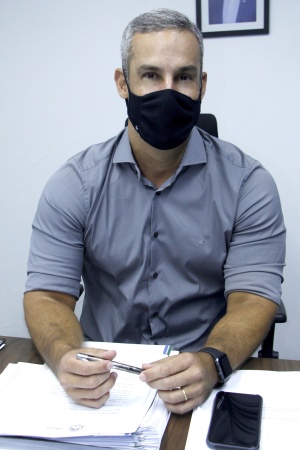 Secretário Municipal de Infraestrutura, Fabrício Galvão. Foto: Ascom Seminfra