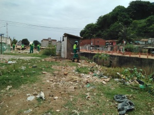 Local sofre com o descarte irregular feito pela própria população. Foto: Ascom Sudes