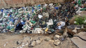 Cerca de 10 toneladas de lixo serão recolhidas do canal. Foto: Ascom Sudes