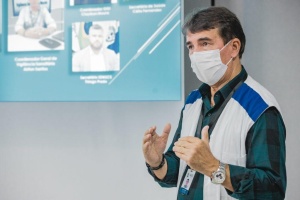 Coordenador da Vigilância Sanitária, Airton Santos. Foto: Ascom SMS