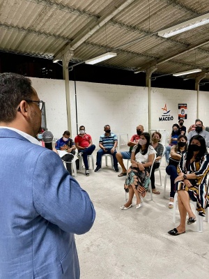 Ronnie Mota, coordenador do GGI dos Bairros. Foto: Marcelle Liemeira (Ascom/GGI dos Bairros)