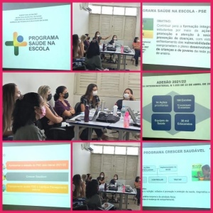 Capacitação  para rede de educação. Fotos: divulgação GPES