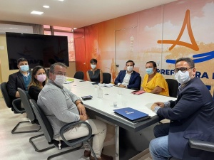 Reunião com Defensoria Pública/AL e OAB/AL. Foto: divulgação