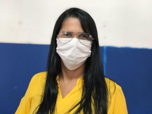 Coordenadora de Atenção à Saúde da Criança, Marglene Oliveira. Foto: Ascom SMS