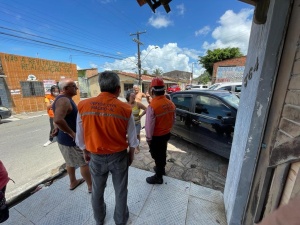 Coordenadores da Defesa Civil acompanharam a atuação do Comitê Técnico. Foto: Marcelle Limeira/Ascom Defesa Civil
