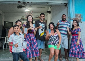 Brindes do São João de Maceió foram entregues junto à programação. Foto: Bárbara Wanderley / Secom Maceió
