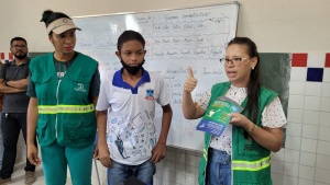 Diretora também falou sobre a importância da ação. Foto: Ascom Sudes