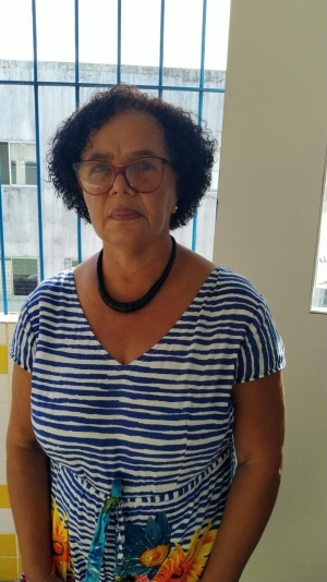 Professora da Escola Rui Palmeira, Elizete da Silva. Foto: cortesia