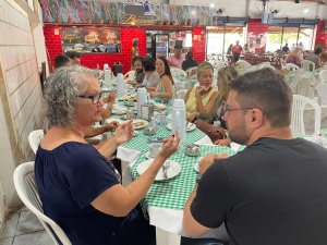 Encontro aconteceu nesta quinta-feira (28) no Mercado de Jaraguá