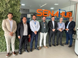 Representantes da Seminc e Senai. Foto: Secom Maceió