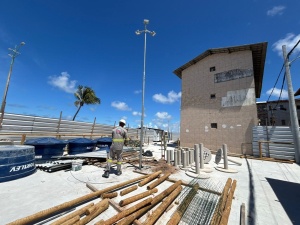 Área na Vila dos Pescadores recebe ação da Prefeitura de Maceió. Foto: Vinícius Rocha