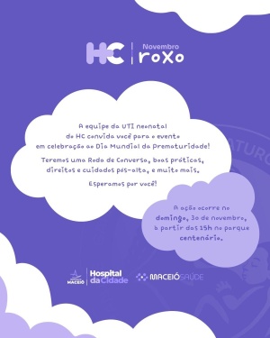 População está convidada a participar e fortalecer a corrente de conscientização em prol dos bebês prematuros e de suas famílias