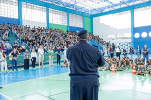 Presença da Guarda ressalta a importância da proximidade entre a segurança e os cidadãos. Foto: Cortesia
