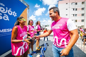 Secretário de Esporte de Maceió, Thales Novaes, participou da premiação da 2ª etapa do Circuito Maceió é Massa de Corrida de Rua. (Foto:Jonathan Lins)