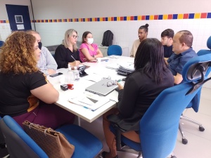 Reunião definiu prioridades no atendimento à pessoa com autismo. Foto: Ascom Semas