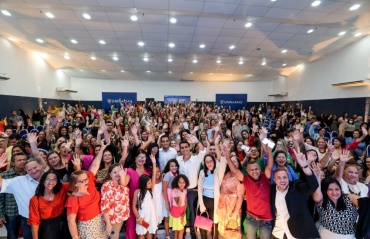 Empossados, diretores e vice-diretores falam de compromisso com a comunidade escolar