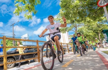 Prefeitura de Maceió inaugura ciclovia da Avenida Fernandes Lima e beneficia 300 mil pessoas