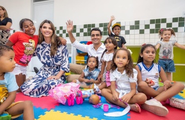 Prefeitura de Maceió entrega nova creche no Ouro Preto e beneficia mais de 300 crianças