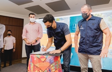 Prefeitura de Maceió, inicia implantação de binário em Cruz das Almas