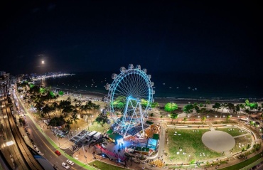 Prefeitura inaugura roda-gigante e destaca fortalecimento do turismo e da economia de Maceió