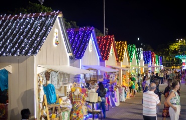 Inauguração da Vila da Páscoa Iluminada