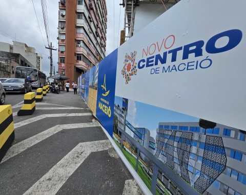 “Obra fundamental para o Centro”, afirma comerciante sobre  Complexo Administrativo de Maceió