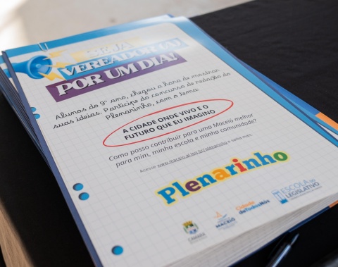 Escola Municipal Tradutor João Sampaio é palco de lançamento do Programa Plenarinho