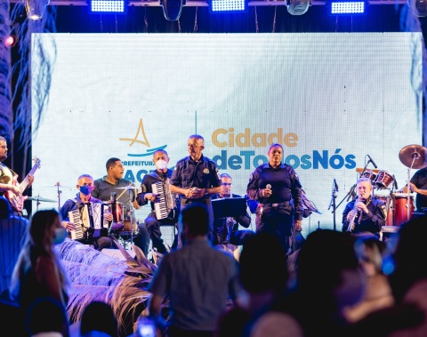 Banda da Guarda Municipal leva música, cultura e orienta como solicitar apresentações