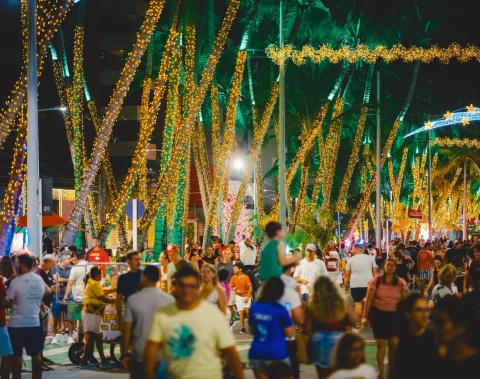 Iluminação cênica do Natal de Todos Nós segue até quinta (15)