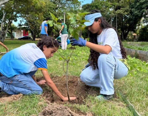Dia da Árvore é celebrado em Maceió com plantio de 40 mudas nativas e frutíferas em Sauaçuhy