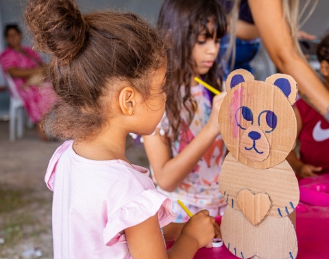 Brota na Grota leva recreação infantil e serviços para a Chã de Bebedouro