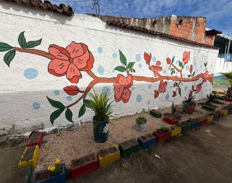 Espaço na Chã da Jaqueira é revitalizado com apoio de alunos de escola municipal