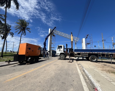 Com 90% das obras concluídas, novo Pórtico do Filé resgata memória afetiva e valoriza identidade cultural do Pontal da Barra