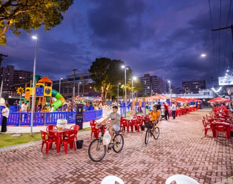 Praça Liberato Mitchell valoriza história e promove convivência no Santo Eduardo