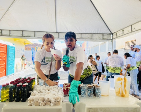 Servidora da Alurb transforma sustentabilidade em aprendizado para outras mulheres