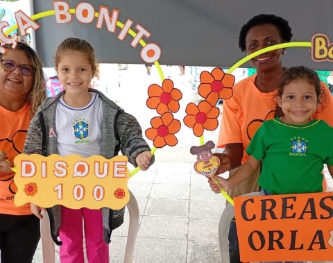 Ação no Centro de Maceió encerra campanha com conscientização infantil