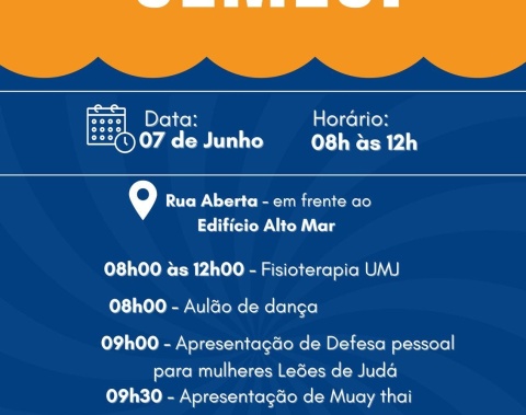 Semesp promove diversas atividades na orla marítima neste domingo(7)