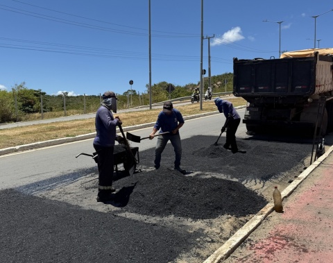 Operação Tapa-buraco recuperou 311 ruas, em 37 bairros de Maceió, durante o mês  de junho