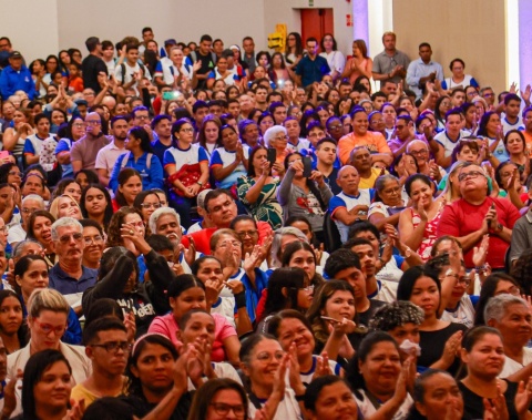 Mais de mil estudantes da Ejai Maceió participam de aula inaugural de cursos profissionalizantes