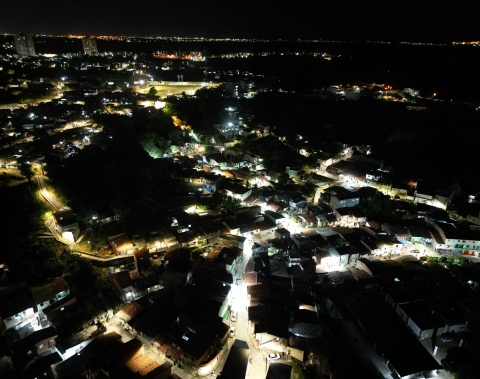 Ilumina amplia rede de iluminação e implanta proteção da rede elétrica