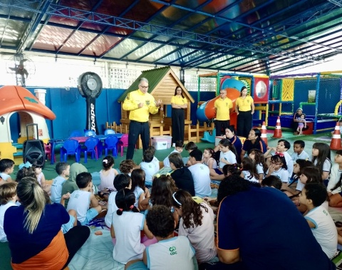 DMTT realiza ações educativas com diferentes públicos durante a semana