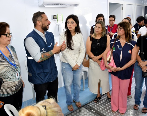 Ministério da Saúde visita Carreta da Saúde da Mulher e destaca ampliação da assistência em Maceió